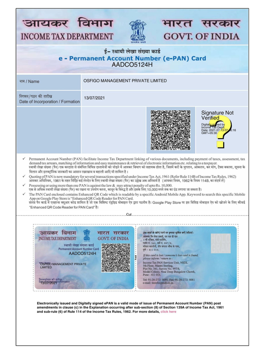 PAN Card